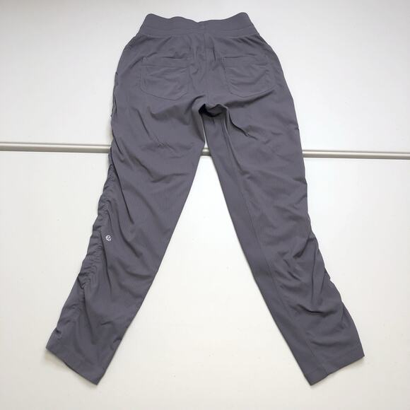 Lululemon Womens 4 Street To Studio Pants Mauve Purple 27” Inseam Pockets - Picture 6 of 8